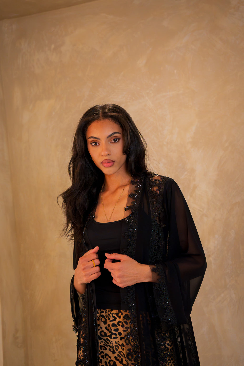 Luxe Lace Abaya