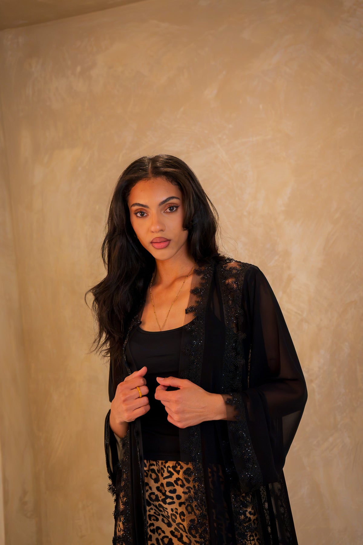 Luxe Lace Abaya