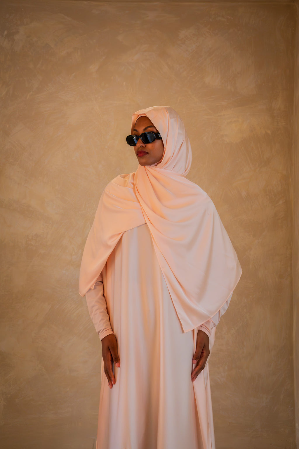 All in-one Jilbab - Candy floss
