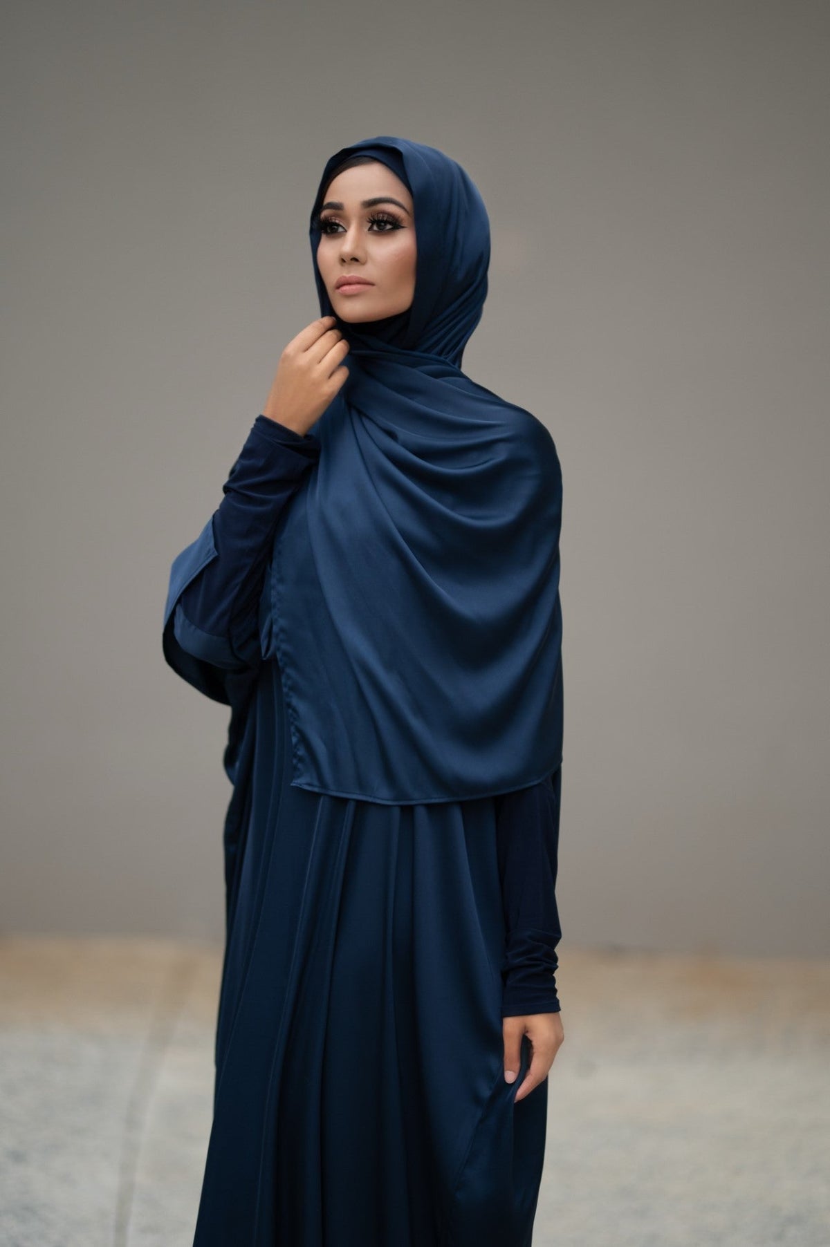 All-In-One Jilbab - Midnight