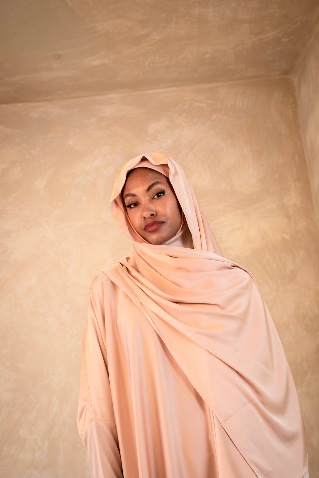 All in-one Jilbab - Pale Blush