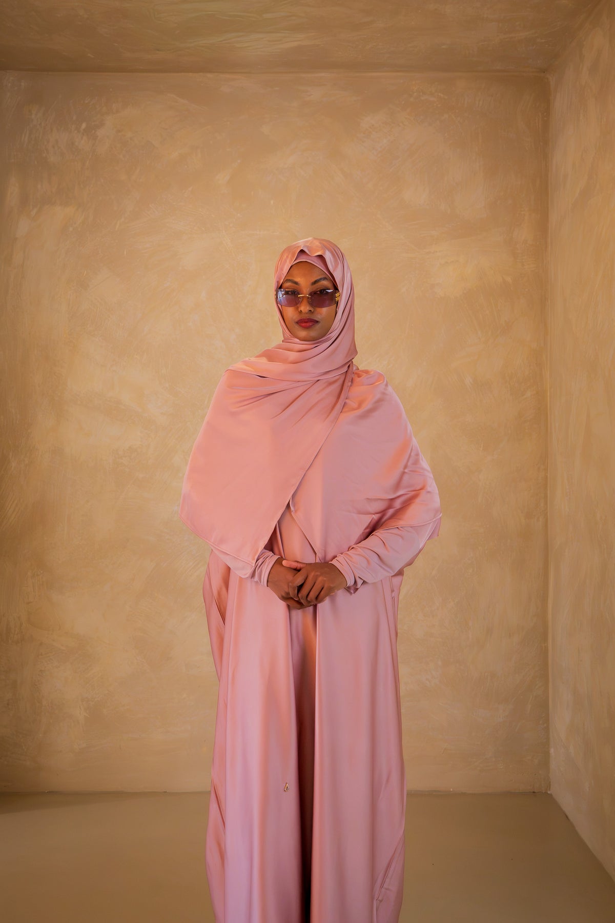 All in-one Jilbab - Orchid