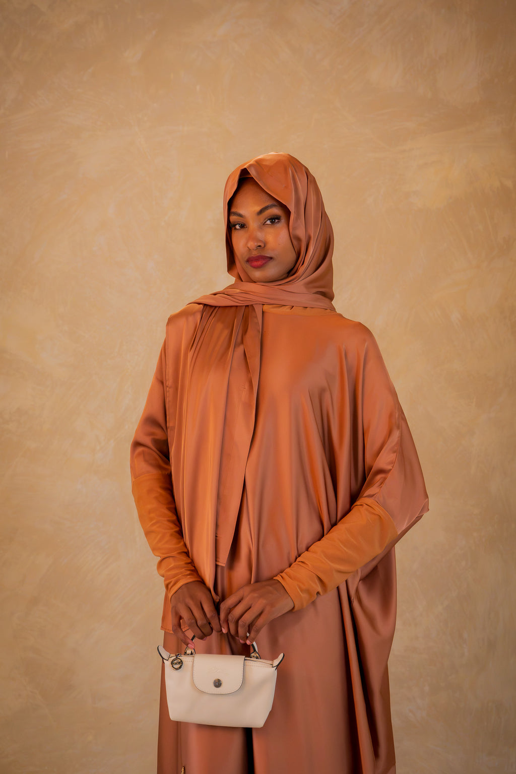 All in-one Jilbab - Mocha Mousse