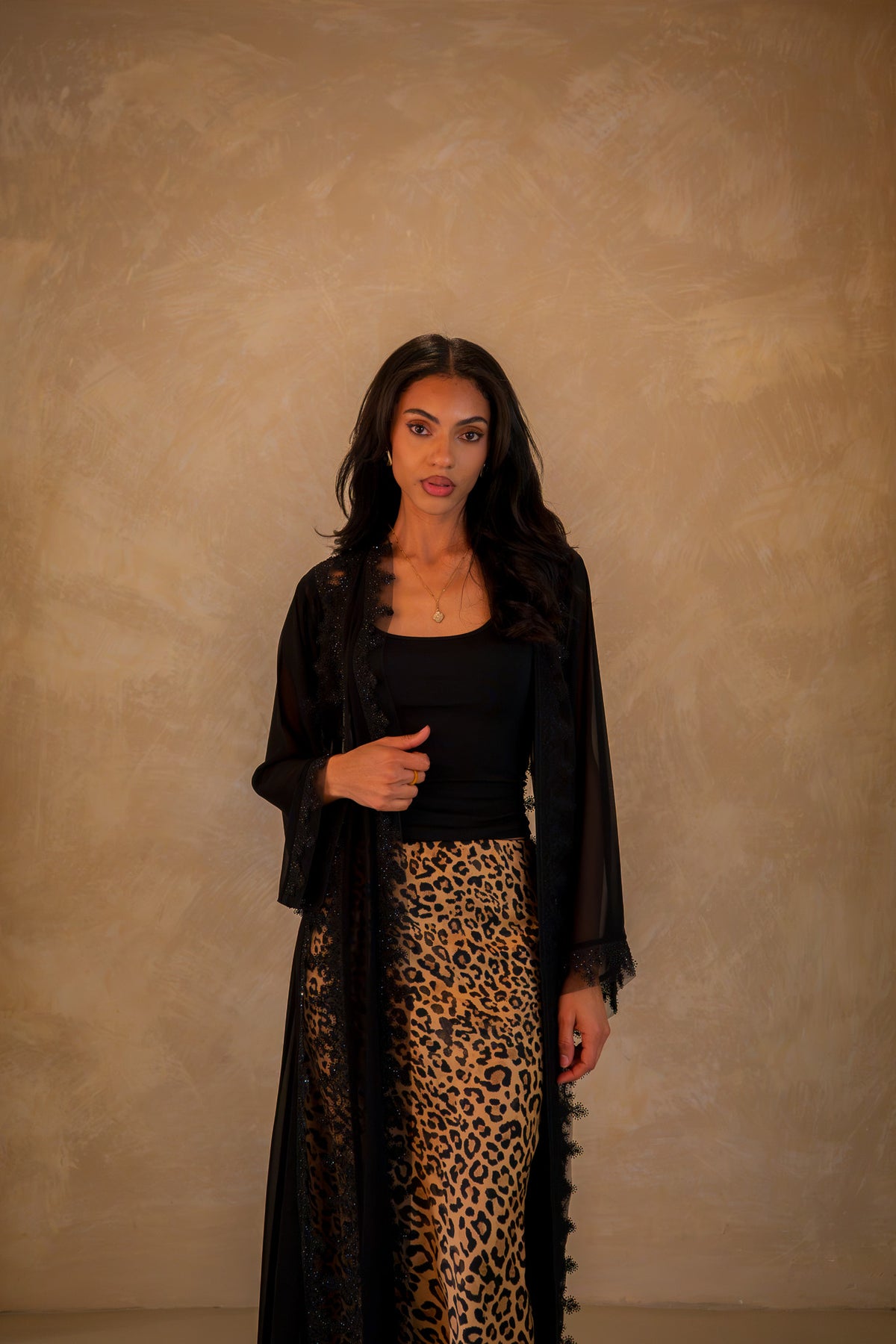 Luxe Lace Abaya