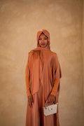 All in-one Jilbab - Mocha Mousse