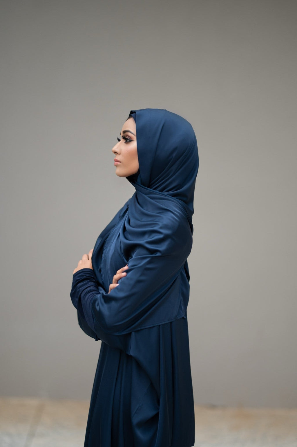 All-In-One Jilbab - Midnight