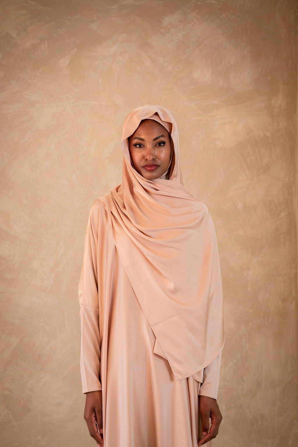 All in-one Jilbab - Pale Blush