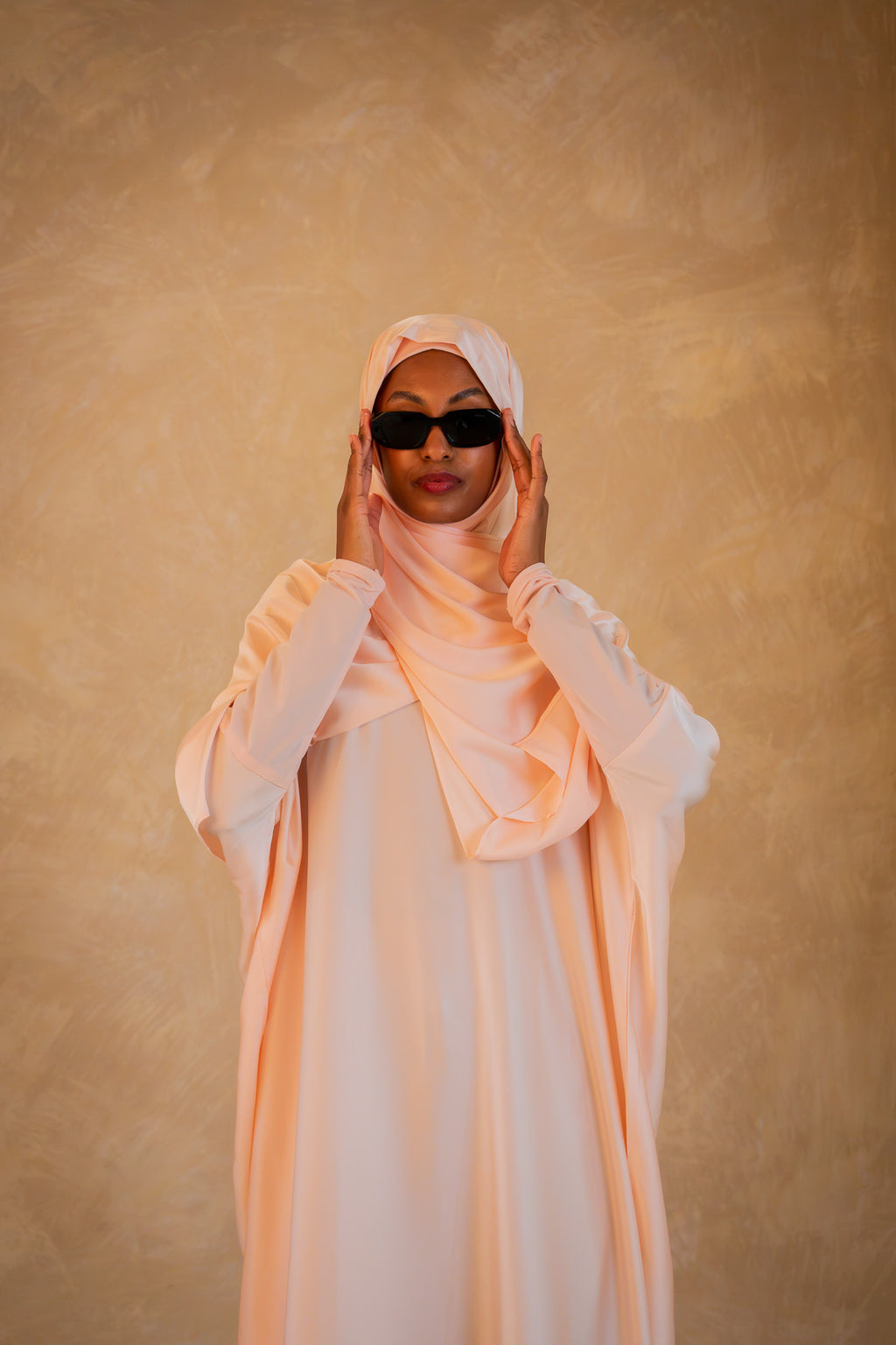 All in-one Jilbab - Candy floss
