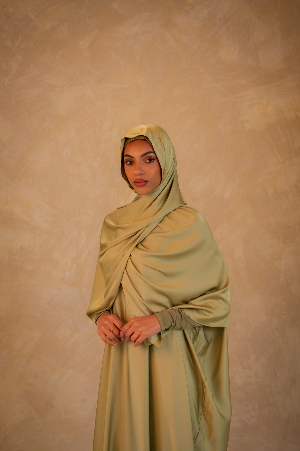 All in-one Jilbab - Pistachio