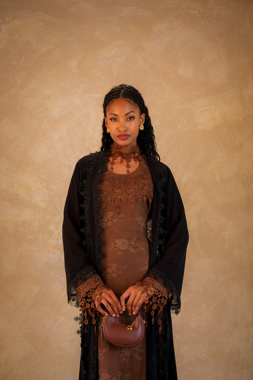 Luxe Lace Abaya