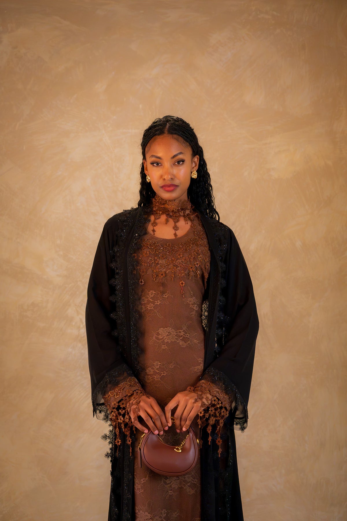 Luxe Lace Abaya