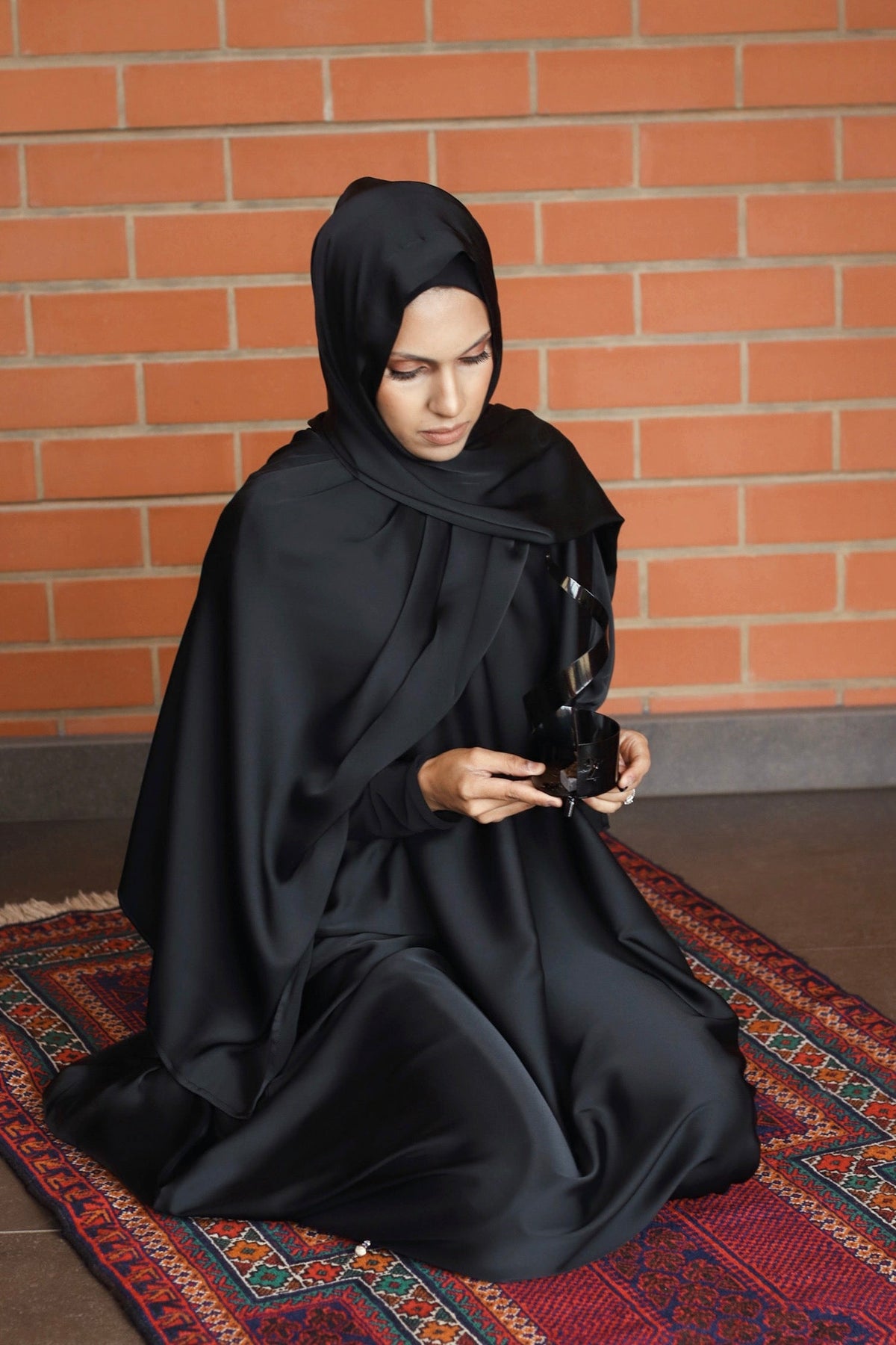 All-In-One Jilbab - Onyx