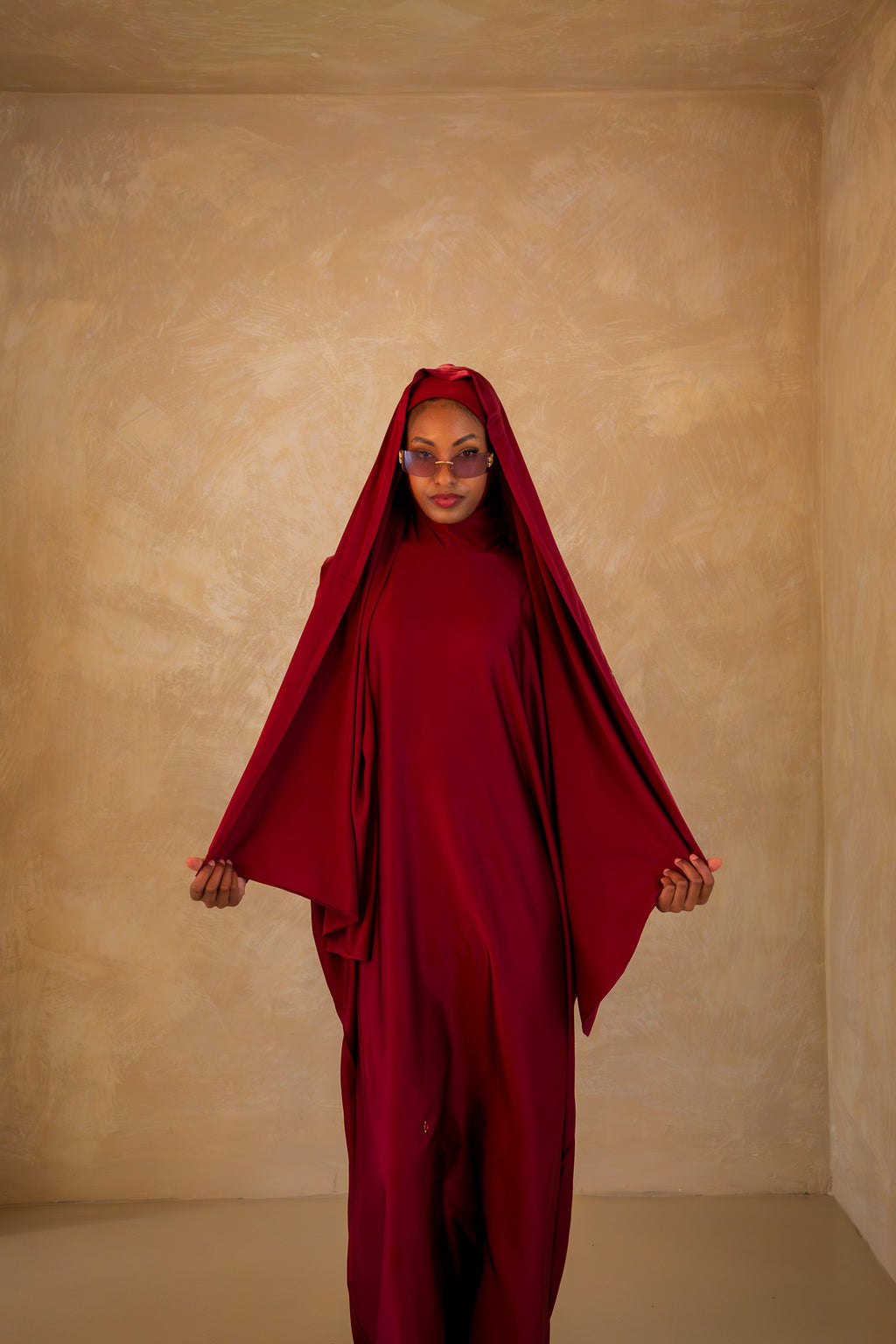 All in one - Burgundy