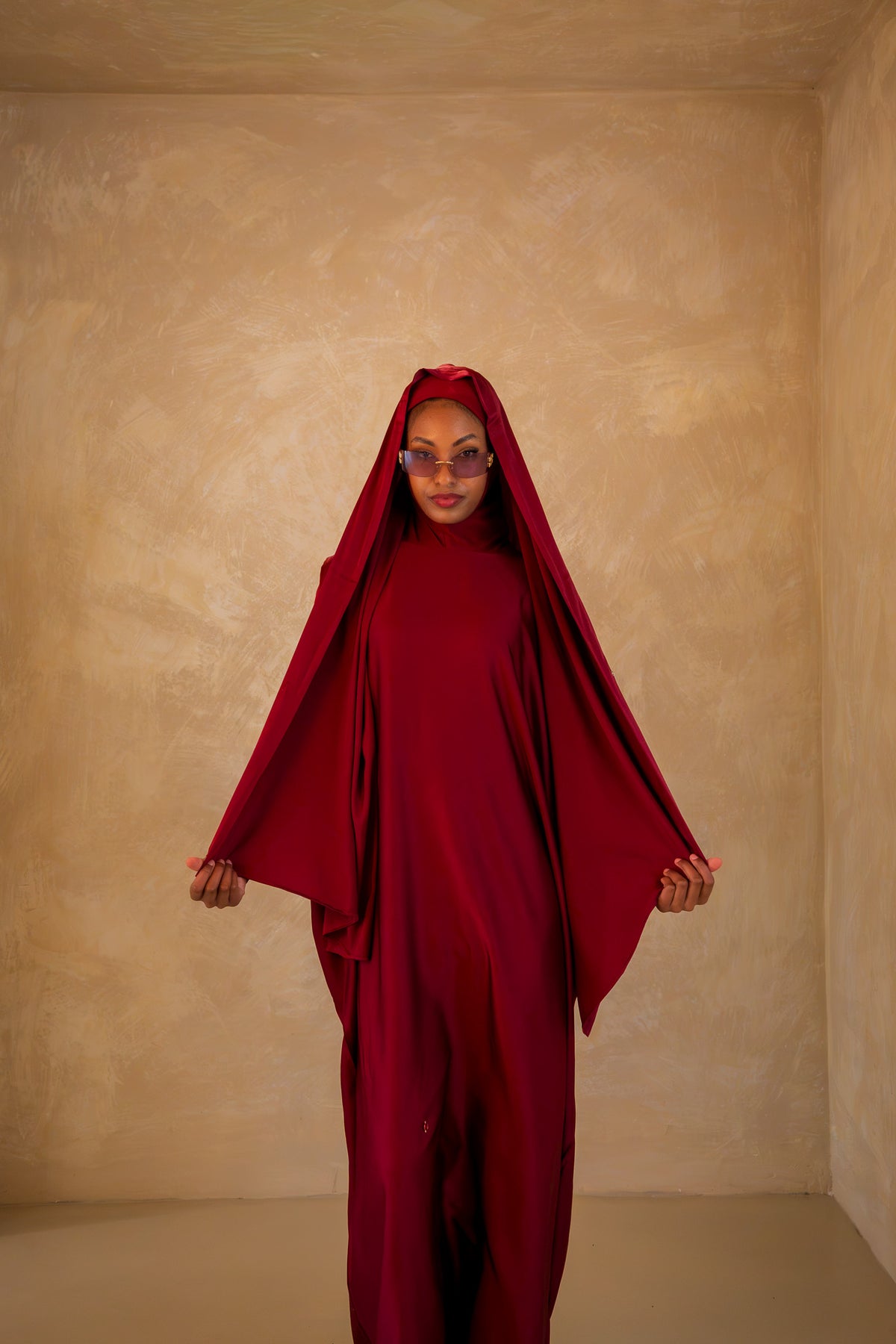 All in one - Burgundy