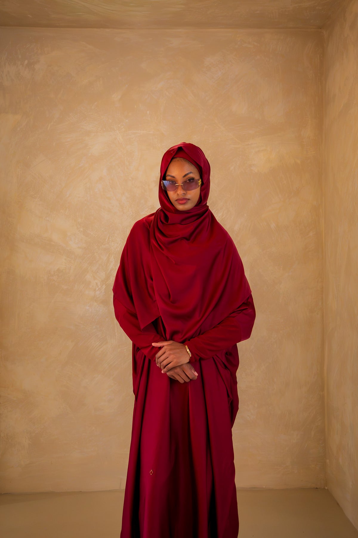 All in one - Burgundy