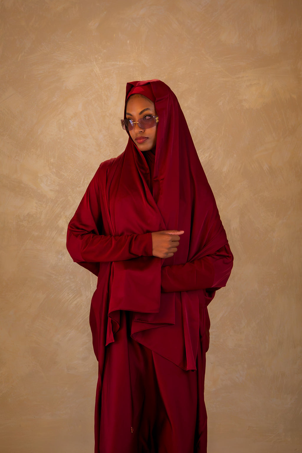All in one - Burgundy